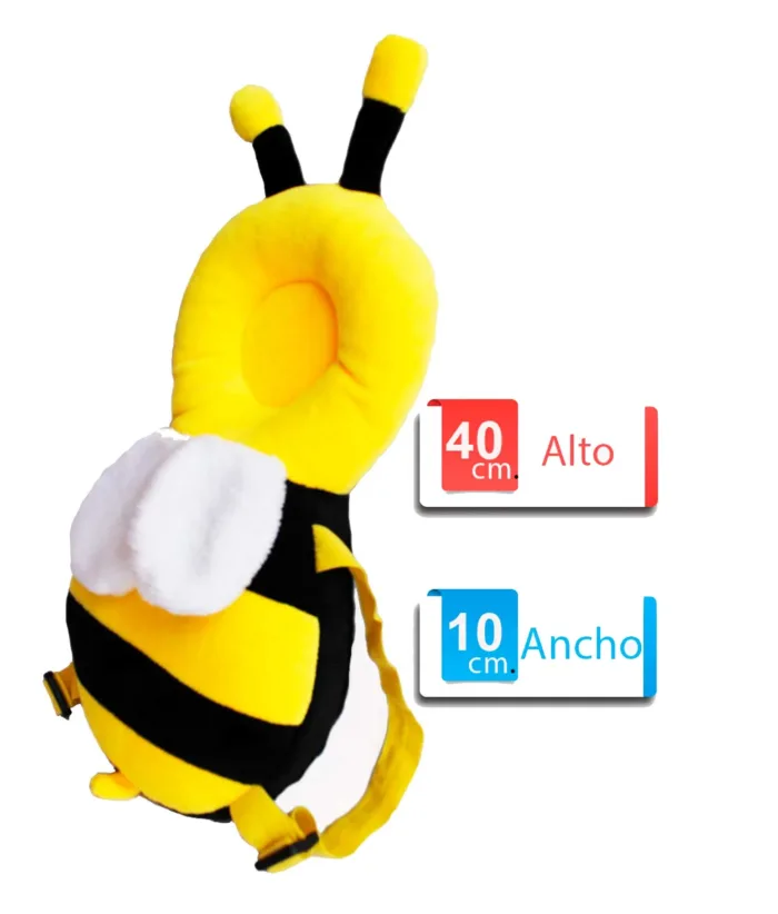 Cojín Anticaída Protector Cabeza Y Espalda- Abeja - Imagen 5