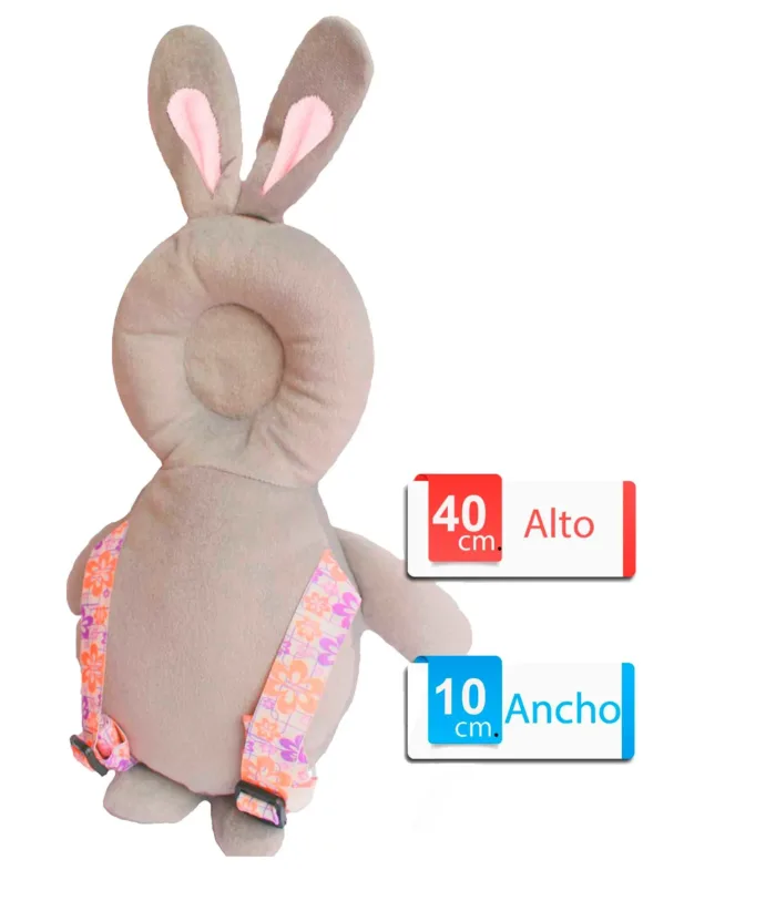 Cojín Anticaída Protector Cabeza Y Espalda- Conejo - Imagen 5