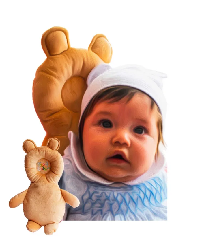 Cojín Anticaída Protector Cabeza Y Espalda- Oso