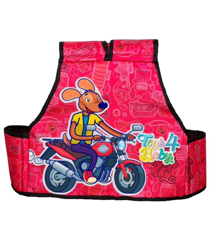 Cinturón de seguridad Moto Para Niños -Rojo - Imagen 3