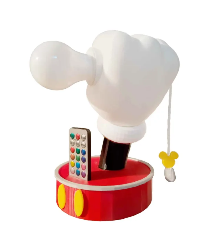 Lampara Mickey Luz 12 colores - Imagen 6