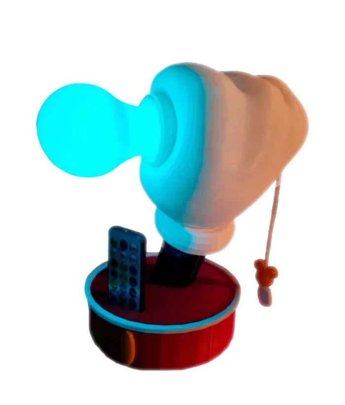 Lampara Mickey Luz 12 colores - Imagen 7
